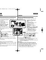 Предварительный просмотр 70 страницы Samsung SC-D963 Owner'S Instruction Manual