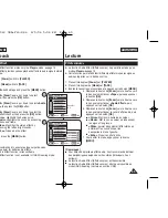 Предварительный просмотр 71 страницы Samsung SC-D963 Owner'S Instruction Manual