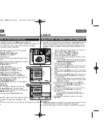 Предварительный просмотр 72 страницы Samsung SC-D963 Owner'S Instruction Manual