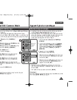 Предварительный просмотр 75 страницы Samsung SC-D963 Owner'S Instruction Manual