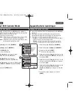 Предварительный просмотр 78 страницы Samsung SC-D963 Owner'S Instruction Manual