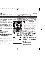 Предварительный просмотр 80 страницы Samsung SC-D963 Owner'S Instruction Manual