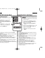 Предварительный просмотр 84 страницы Samsung SC-D963 Owner'S Instruction Manual