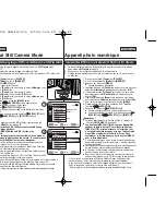 Предварительный просмотр 88 страницы Samsung SC-D963 Owner'S Instruction Manual