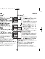 Предварительный просмотр 94 страницы Samsung SC-D963 Owner'S Instruction Manual