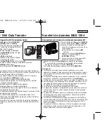 Предварительный просмотр 96 страницы Samsung SC-D963 Owner'S Instruction Manual