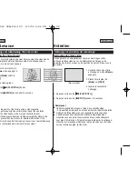 Предварительный просмотр 104 страницы Samsung SC-D963 Owner'S Instruction Manual