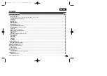 Предварительный просмотр 8 страницы Samsung SC-D99 Owner'S Instruction Book