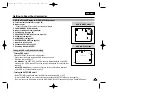 Предварительный просмотр 24 страницы Samsung SC-D99 Owner'S Instruction Book