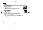 Предварительный просмотр 25 страницы Samsung SC-D99 Owner'S Instruction Book