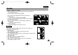 Предварительный просмотр 32 страницы Samsung SC-D99 Owner'S Instruction Book