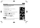 Предварительный просмотр 38 страницы Samsung SC-D99 Owner'S Instruction Book