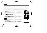 Предварительный просмотр 39 страницы Samsung SC-D99 Owner'S Instruction Book