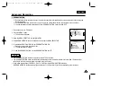 Предварительный просмотр 46 страницы Samsung SC-D99 Owner'S Instruction Book