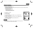 Предварительный просмотр 52 страницы Samsung SC-D99 Owner'S Instruction Book