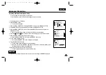 Предварительный просмотр 56 страницы Samsung SC-D99 Owner'S Instruction Book