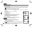 Предварительный просмотр 57 страницы Samsung SC-D99 Owner'S Instruction Book