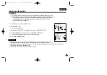 Предварительный просмотр 58 страницы Samsung SC-D99 Owner'S Instruction Book