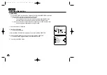 Предварительный просмотр 59 страницы Samsung SC-D99 Owner'S Instruction Book