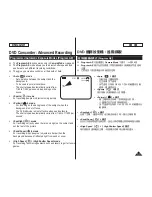 Preview for 53 page of Samsung SC-DC163 Owner'S Instruction Book