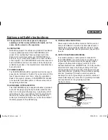 Предварительный просмотр 3 страницы Samsung SC-DC163 Owner'S Instruction Manual