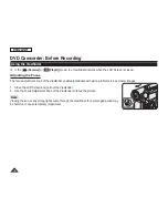 Предварительный просмотр 42 страницы Samsung SC-DC163 Owner'S Instruction Manual