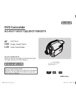 Preview for 1 page of Samsung SC-DC171 Owner'S Instruction Book