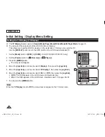 Preview for 38 page of Samsung SC-DC171 Owner'S Instruction Book