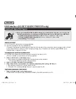 Предварительный просмотр 110 страницы Samsung SC-DC171 Owner'S Instruction Book