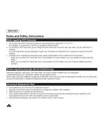 Preview for 8 page of Samsung SC-DC171 Owner'S Manual