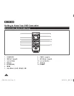 Предварительный просмотр 18 страницы Samsung SC DC173U - Camcorder - 680 KP Owner'S Instruction Book