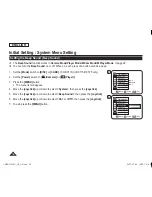 Предварительный просмотр 32 страницы Samsung SC DC173U - Camcorder - 680 KP Owner'S Instruction Book