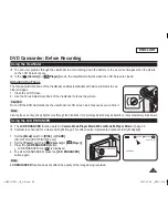 Предварительный просмотр 39 страницы Samsung SC DC173U - Camcorder - 680 KP Owner'S Instruction Book