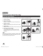 Предварительный просмотр 40 страницы Samsung SC DC173U - Camcorder - 680 KP Owner'S Instruction Book