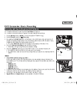 Предварительный просмотр 45 страницы Samsung SC DC173U - Camcorder - 680 KP Owner'S Instruction Book