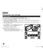 Предварительный просмотр 46 страницы Samsung SC DC173U - Camcorder - 680 KP Owner'S Instruction Book