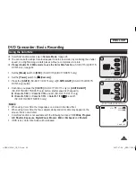 Предварительный просмотр 49 страницы Samsung SC DC173U - Camcorder - 680 KP Owner'S Instruction Book