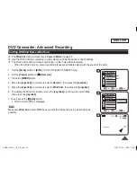 Предварительный просмотр 51 страницы Samsung SC DC173U - Camcorder - 680 KP Owner'S Instruction Book