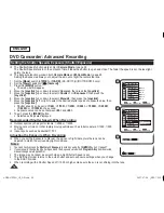 Предварительный просмотр 52 страницы Samsung SC DC173U - Camcorder - 680 KP Owner'S Instruction Book