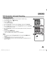 Предварительный просмотр 55 страницы Samsung SC DC173U - Camcorder - 680 KP Owner'S Instruction Book