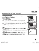 Предварительный просмотр 59 страницы Samsung SC DC173U - Camcorder - 680 KP Owner'S Instruction Book