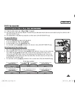 Предварительный просмотр 65 страницы Samsung SC DC173U - Camcorder - 680 KP Owner'S Instruction Book