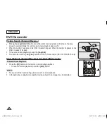 Предварительный просмотр 66 страницы Samsung SC DC173U - Camcorder - 680 KP Owner'S Instruction Book