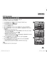 Предварительный просмотр 67 страницы Samsung SC DC173U - Camcorder - 680 KP Owner'S Instruction Book