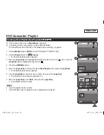 Предварительный просмотр 69 страницы Samsung SC DC173U - Camcorder - 680 KP Owner'S Instruction Book