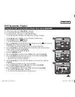 Предварительный просмотр 73 страницы Samsung SC DC173U - Camcorder - 680 KP Owner'S Instruction Book