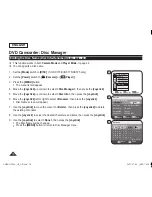 Предварительный просмотр 78 страницы Samsung SC DC173U - Camcorder - 680 KP Owner'S Instruction Book