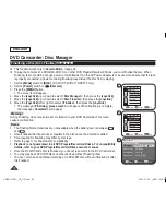 Предварительный просмотр 80 страницы Samsung SC DC173U - Camcorder - 680 KP Owner'S Instruction Book