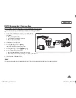 Предварительный просмотр 85 страницы Samsung SC DC173U - Camcorder - 680 KP Owner'S Instruction Book