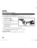 Предварительный просмотр 86 страницы Samsung SC DC173U - Camcorder - 680 KP Owner'S Instruction Book